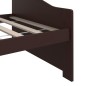 vidaXL Tagesbett 3-Sitzer Dunkelbraun Massivholz Kiefer 90x200 cm vidaXL Tagesbett 3-Sitzer Dunkelbraun Massivholz Kiefer 90x200 cm