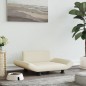 vidaXL Hundebett Creme 70x45x28 cm Kunstleder vidaXL Hundebett Creme 70x45x28 cm Kunstleder