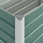 vidaXL Garten-Hochbeet Verzinkter Stahl 100x40x77 cm Grün vidaXL Garten-Hochbeet Verzinkter Stahl 100x40x77 cm Grün