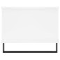 vidaXL Couchtisch Weiß 90x50x40 cm Holzwerkstoff vidaXL Couchtisch Weiß 90x50x40 cm Holzwerkstoff