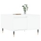 vidaXL Couchtisch Weiß 55x55x36,5 cm Holzwerkstoff vidaXL Couchtisch Weiß 55x55x36,5 cm Holzwerkstoff