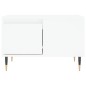 vidaXL Couchtisch Weiß 55x55x36,5 cm Holzwerkstoff vidaXL Couchtisch Weiß 55x55x36,5 cm Holzwerkstoff