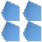 vidaXL Bodenmatten 24 Stk. 8,64 m² EVA-Schaumstoff Blau vidaXL Bodenmatten 24 Stk. 8,64 m² EVA-Schaumstoff Blau