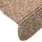 vidaXL Selbstklebende Treppenmatten 10 Stk. Creme 56x17x3cm Nadelvlies vidaXL Selbstklebende Treppenmatten 10 Stk. Creme 56x17x3cm Nadelvlies