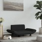 Hundebett Schwarz 70x45x28 cm Stoff Hundebett Schwarz 70x45x28 cm Stoff