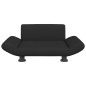 Hundebett Schwarz 70x45x28 cm Stoff Hundebett Schwarz 70x45x28 cm Stoff