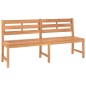 vidaXL Gartenbank 180 cm Massivholz Teak vidaXL Gartenbank 180 cm Massivholz Teak