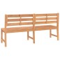 vidaXL Gartenbank 180 cm Massivholz Teak vidaXL Gartenbank 180 cm Massivholz Teak