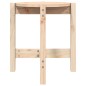 vidaXL Couchtisch Ø 42,5x45 cm Massivholz Kiefer vidaXL Couchtisch Ø 42,5x45 cm Massivholz Kiefer