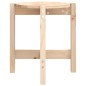 vidaXL Couchtisch Ø 42,5x45 cm Massivholz Kiefer vidaXL Couchtisch Ø 42,5x45 cm Massivholz Kiefer