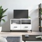 vidaXL TV-Schrank Weiß 80x36x50 cm Holzwerkstoff vidaXL TV-Schrank Weiß 80x36x50 cm Holzwerkstoff