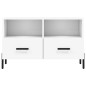 vidaXL TV-Schrank Weiß 80x36x50 cm Holzwerkstoff vidaXL TV-Schrank Weiß 80x36x50 cm Holzwerkstoff