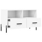 vidaXL TV-Schrank Weiß 80x36x50 cm Holzwerkstoff vidaXL TV-Schrank Weiß 80x36x50 cm Holzwerkstoff