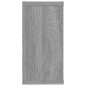 vidaXL Wandregale 4 Stk. Grau Sonoma 100x15x30 cm Holzwerkstoff vidaXL Wandregale 4 Stk. Grau Sonoma 100x15x30 cm Holzwerkstoff