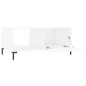 vidaXL Couchtisch Weiß 90x50x40 cm Holzwerkstoff vidaXL Couchtisch Weiß 90x50x40 cm Holzwerkstoff
