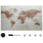 vidaXL Magnettafel Wandmontage Glas 100x60 cm vidaXL Magnettafel Wandmontage Glas 100x60 cm