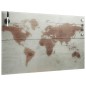 vidaXL Magnettafel Wandmontage Glas 100x60 cm vidaXL Magnettafel Wandmontage Glas 100x60 cm
