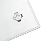 vidaXL Magnettafel Wandmontage Glas 100x60 cm vidaXL Magnettafel Wandmontage Glas 100x60 cm