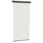 vidaXL Balkon-Seitenmarkise 122x250 cm Creme