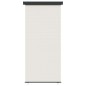 vidaXL Balkon-Seitenmarkise 122x250 cm Creme