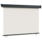 vidaXL Balkon-Seitenmarkise 122x250 cm Creme