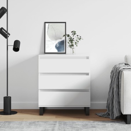 vidaXL Sideboard Weiß 60x35x70 cm Holzwerkstoff