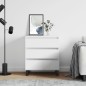 vidaXL Sideboard Weiß 60x35x70 cm Holzwerkstoff vidaXL Sideboard Weiß 60x35x70 cm Holzwerkstoff