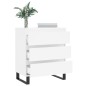 vidaXL Sideboard Weiß 60x35x70 cm Holzwerkstoff vidaXL Sideboard Weiß 60x35x70 cm Holzwerkstoff