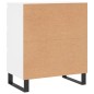 vidaXL Sideboard Weiß 60x35x70 cm Holzwerkstoff vidaXL Sideboard Weiß 60x35x70 cm Holzwerkstoff