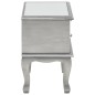 vidaXL Verspiegelter Nachttisch aus MDF und Glas 34,5x30x50 cm vidaXL Verspiegelter Nachttisch aus MDF und Glas 34,5x30x50 cm