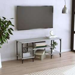 vidaXL TV-Schrank Grau Sonoma 102x35x45,5 cm Holzwerkstoff