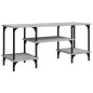 vidaXL TV-Schrank Grau Sonoma 102x35x45,5 cm Holzwerkstoff vidaXL TV-Schrank Grau Sonoma 102x35x45,5 cm Holzwerkstoff
