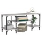 vidaXL TV-Schrank Grau Sonoma 102x35x45,5 cm Holzwerkstoff vidaXL TV-Schrank Grau Sonoma 102x35x45,5 cm Holzwerkstoff