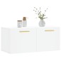 vidaXL Wandschrank Weiß 80x36,5x35 cm Holzwerkstoff vidaXL Wandschrank Weiß 80x36,5x35 cm Holzwerkstoff