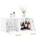 vidaXL Wandschrank Weiß 80x36,5x35 cm Holzwerkstoff vidaXL Wandschrank Weiß 80x36,5x35 cm Holzwerkstoff
