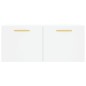 vidaXL Wandschrank Weiß 80x36,5x35 cm Holzwerkstoff vidaXL Wandschrank Weiß 80x36,5x35 cm Holzwerkstoff