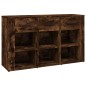 vidaXL Sideboard Räuchereiche 100x30x59,5 cm Holzwerkstoff vidaXL Sideboard Räuchereiche 100x30x59,5 cm Holzwerkstoff
