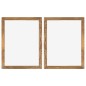 vidaXL Bilderrahmen 2 Stk. 90x70 cm Massives Altholz und Glas vidaXL Bilderrahmen 2 Stk. 90x70 cm Massives Altholz und Glas