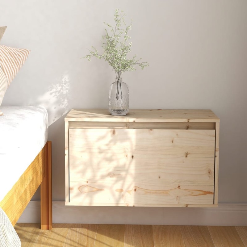 vidaXL Wandschrank 60x30x35 cm Massivholz Kiefer vidaXL Wandschrank 60x30x35 cm Massivholz Kiefer