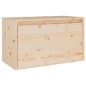 vidaXL Wandschrank 60x30x35 cm Massivholz Kiefer vidaXL Wandschrank 60x30x35 cm Massivholz Kiefer
