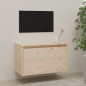 vidaXL Wandschrank 60x30x35 cm Massivholz Kiefer vidaXL Wandschrank 60x30x35 cm Massivholz Kiefer
