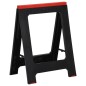 vidaXL Arbeitsböcke 2 Stk. Klappbar Schwarz & Rot Polypropylen 350 kg vidaXL Arbeitsböcke 2 Stk. Klappbar Schwarz & Rot Polypropylen 350 kg
