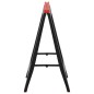 vidaXL Arbeitsböcke 2 Stk. Klappbar Schwarz & Rot Polypropylen 350 kg vidaXL Arbeitsböcke 2 Stk. Klappbar Schwarz & Rot Polypropylen 350 kg