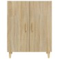 vidaXL Sideboard Sonoma-Eiche 70x34x90 cm Holzwerkstoff vidaXL Sideboard Sonoma-Eiche 70x34x90 cm Holzwerkstoff