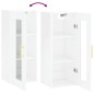 vidaXL Wandschrank Hochglanz-Weiß 34,5x34x90 cm vidaXL Wandschrank Hochglanz-Weiß 34,5x34x90 cm