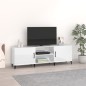 vidaXL TV-Schrank Hochglanz-Weiß 150x30x50 cm Holzwerkstoff vidaXL TV-Schrank Hochglanz-Weiß 150x30x50 cm Holzwerkstoff