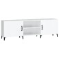 vidaXL TV-Schrank Hochglanz-Weiß 150x30x50 cm Holzwerkstoff vidaXL TV-Schrank Hochglanz-Weiß 150x30x50 cm Holzwerkstoff