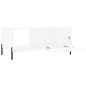 vidaXL Couchtisch Weiß 90x50x40 cm Holzwerkstoff vidaXL Couchtisch Weiß 90x50x40 cm Holzwerkstoff