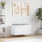vidaXL Plattenschrank Weiß 74,5x38x48 cm Holzwerkstoff vidaXL Plattenschrank Weiß 74,5x38x48 cm Holzwerkstoff
