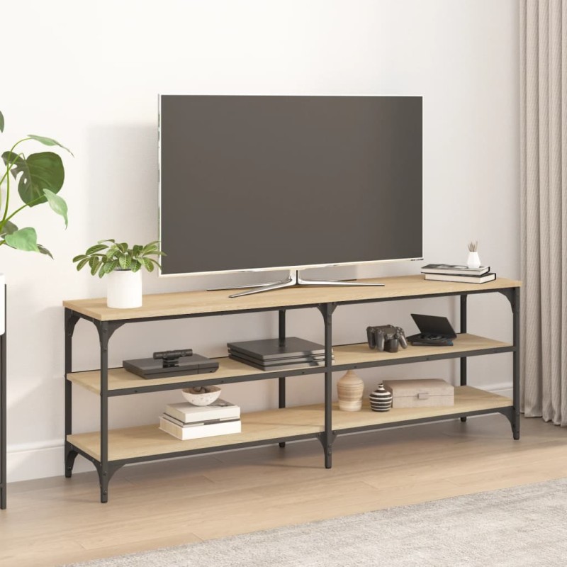vidaXL TV-Schrank Sonoma-Eiche 140x30x50 cm Holzwerkstoff vidaXL TV-Schrank Sonoma-Eiche 140x30x50 cm Holzwerkstoff